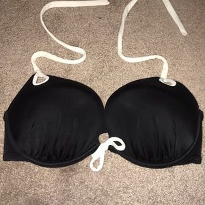 Never Worn Black Add Two Cups VS bikini top